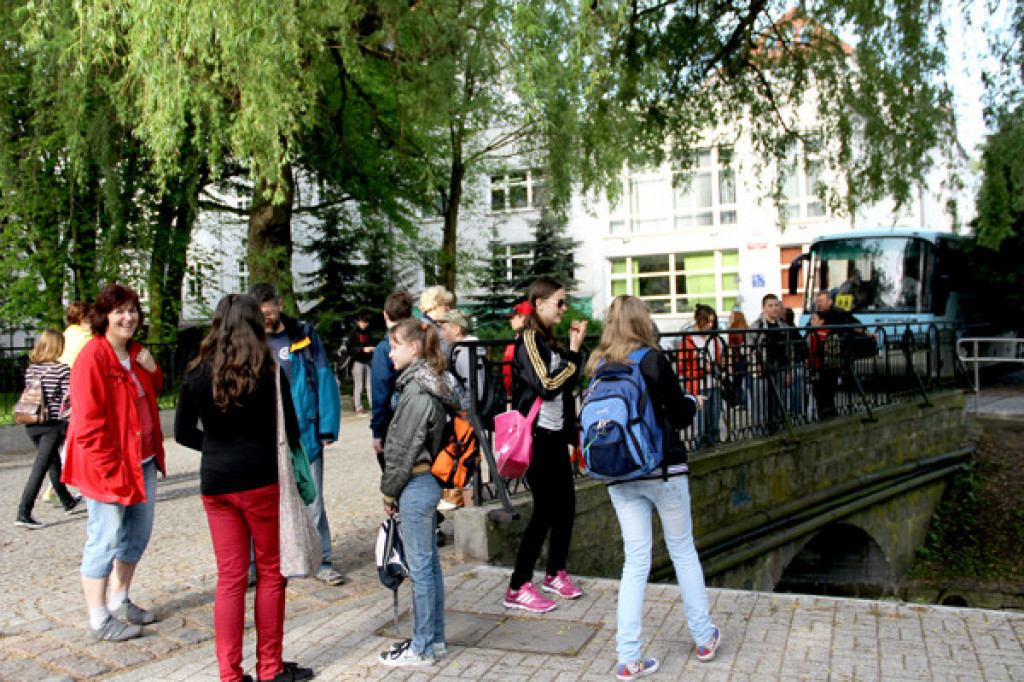 Wyjazd młodzieży do Warcina