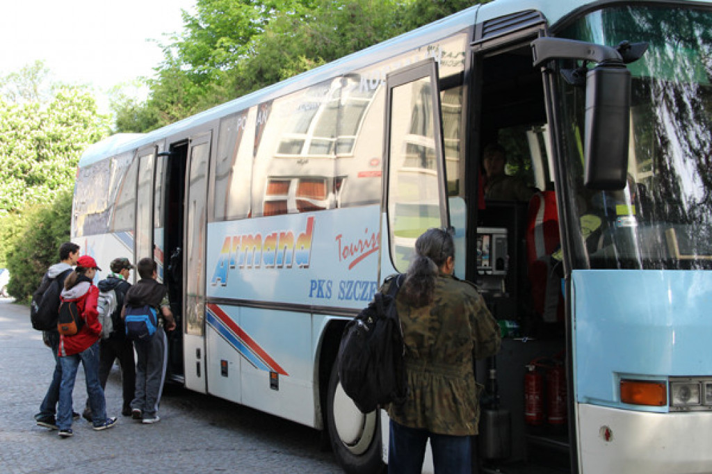 Wyjazd młodzieży do Warcina