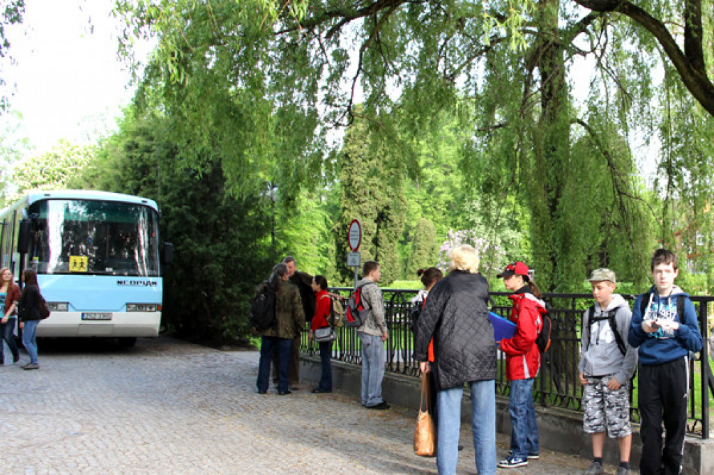 Wyjazd młodzieży do Warcina