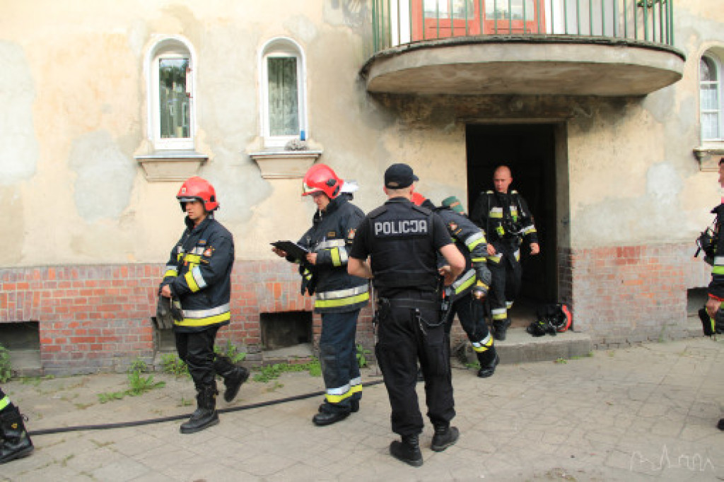 Pożar na Szczecińskiej
