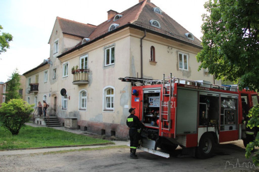 Pożar na Szczecińskiej