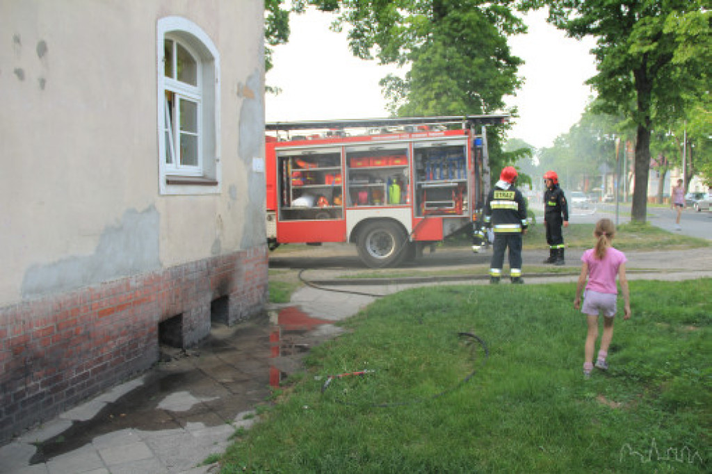 Pożar na Szczecińskiej
