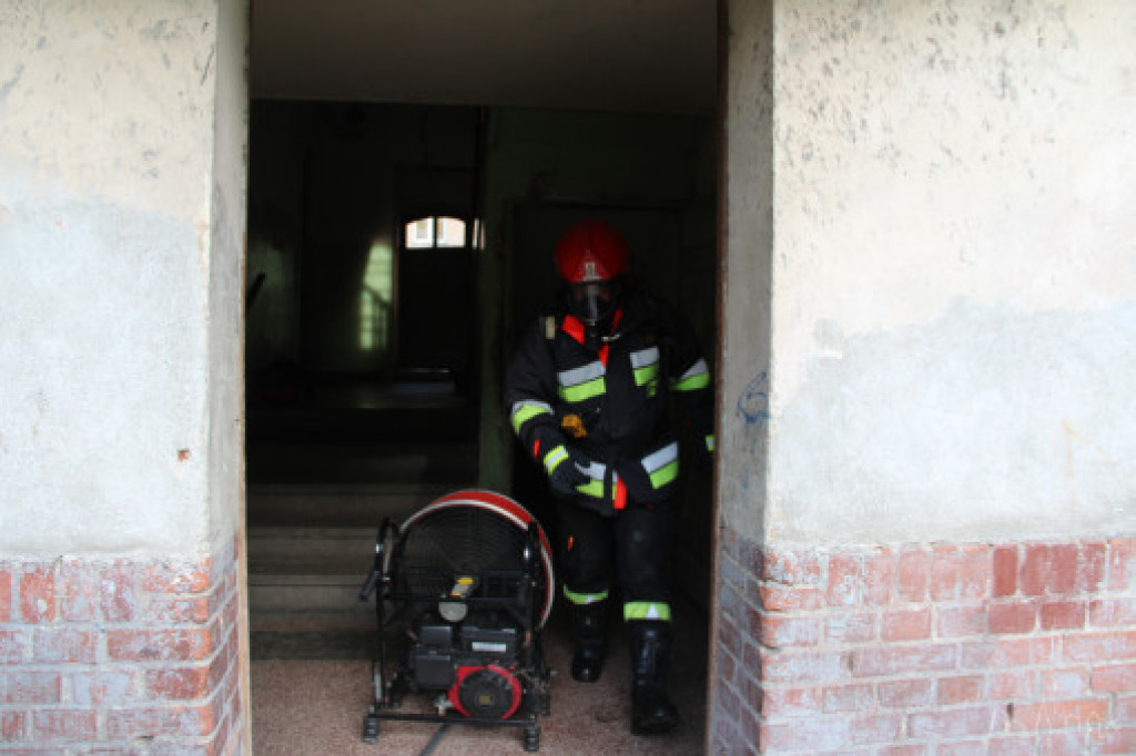 Pożar na Szczecińskiej