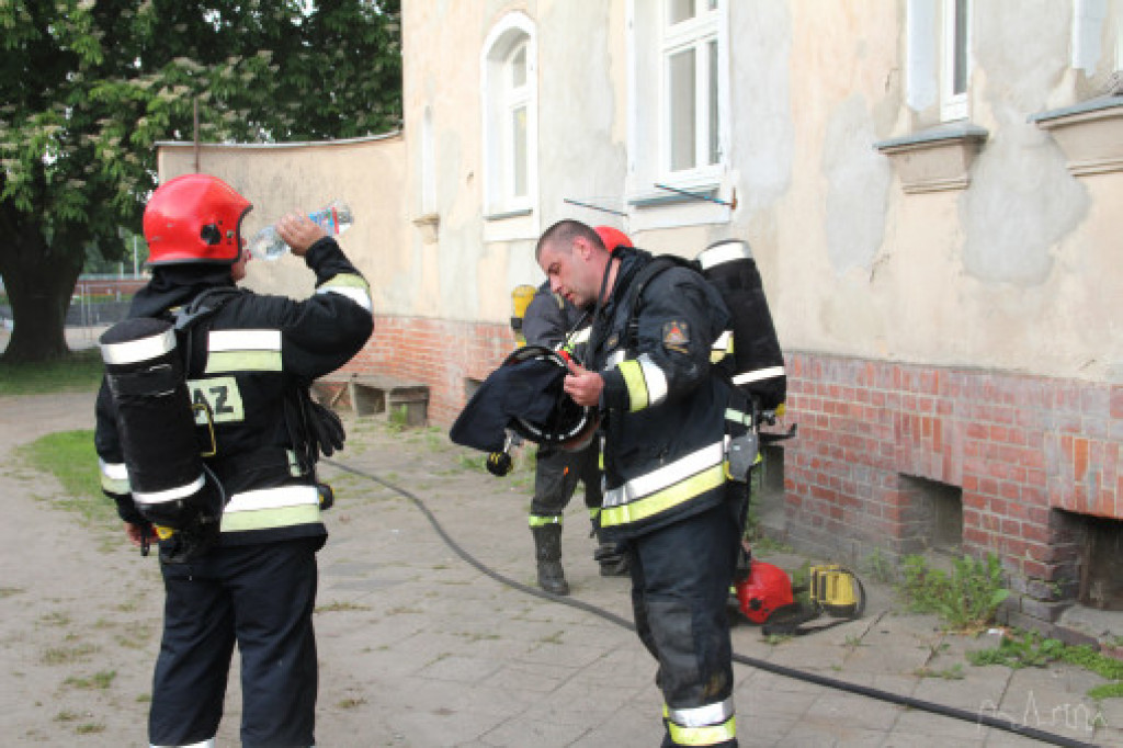 Pożar na Szczecińskiej