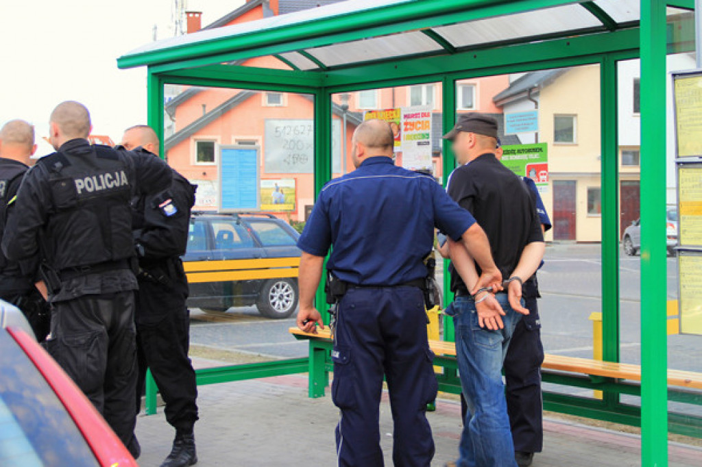 Akcja Policji na Jana Pawła II 26.05.2012