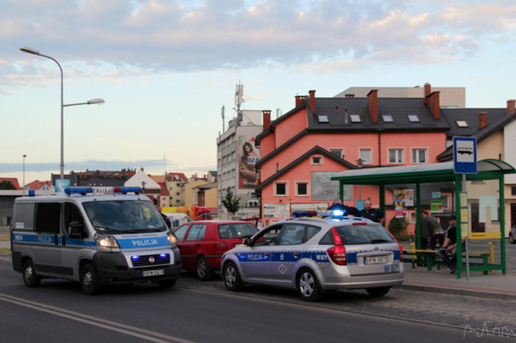 Akcja Policji na Jana Pawła II 26.05.2012