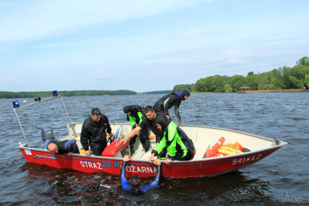 Ćwiczenia Straży Pożarnej i WOPR