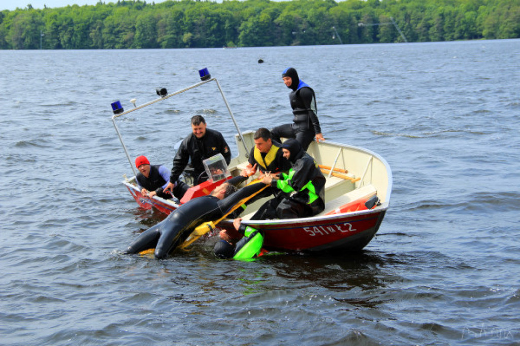 Ćwiczenia Straży Pożarnej i WOPR