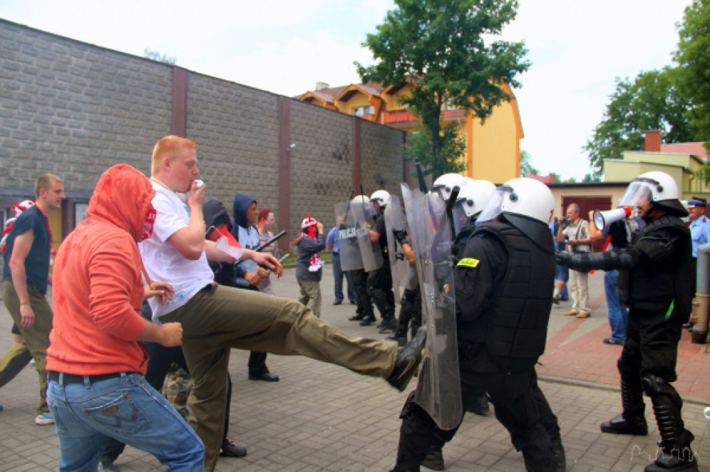 Ćwiczenia w Zakładzie Karnym w Szczecinku 29.05.2012