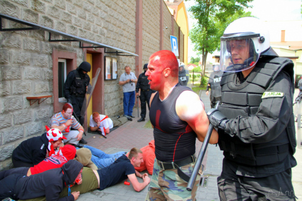 Ćwiczenia w Zakładzie Karnym w Szczecinku 29.05.2012