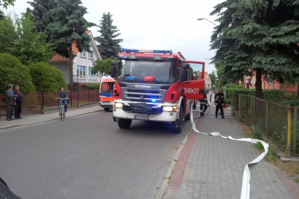 Pożar na Artyleryjskiej