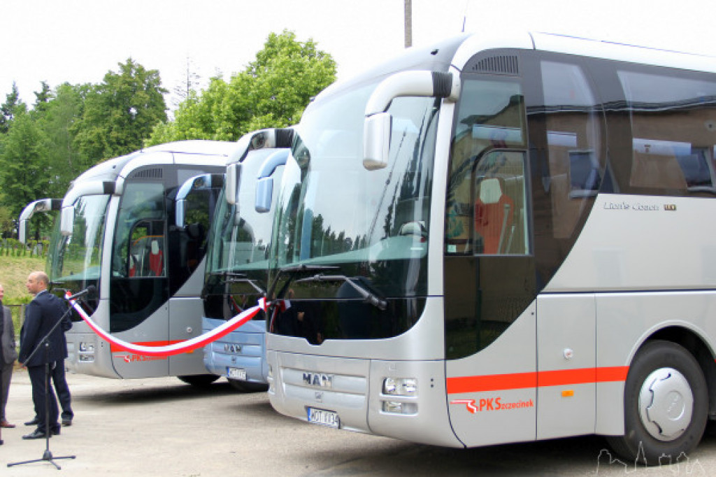 Nowe MANy dla PKS Szczecinek 05.06.2012