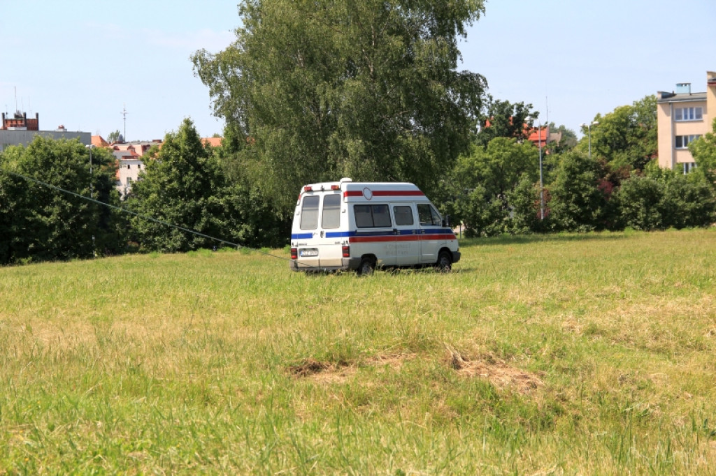 Pracy przy wieży wodociągowej 18.06.2012