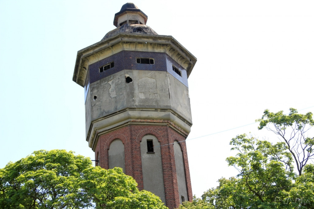 Pracy przy wieży wodociągowej 18.06.2012