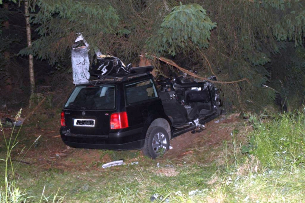 Uciekał przed policją, skończył na drzewie 19.06.2012