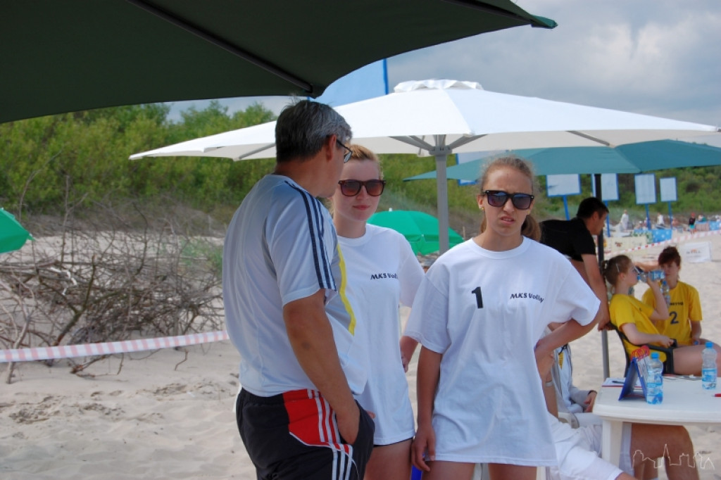 Młodzieżowe Mistrzostwa Województwa Zachodniopomorskiego w Siatkówce Plażowej - Ustronie Morskie 15.06.2012