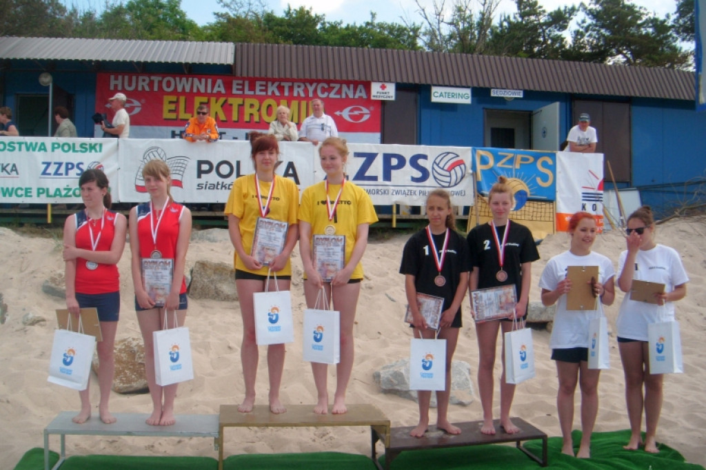 Młodzieżowe Mistrzostwa Województwa Zachodniopomorskiego w Siatkówce Plażowej - Ustronie Morskie 15.06.2012