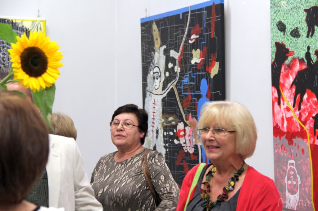 Wernisaż wystawy malarstwa Ewy Bińczyk 21.06.2012