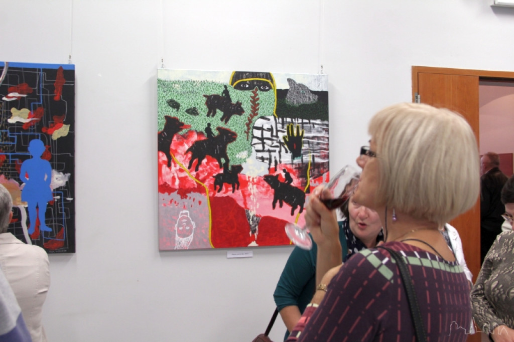 Wernisaż wystawy malarstwa Ewy Bińczyk 21.06.2012