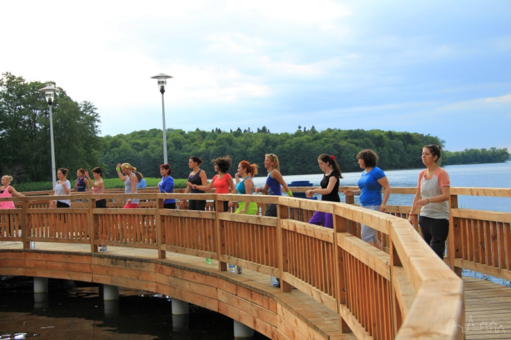 Zumba przy wieży Bismarcka 23.06.2012