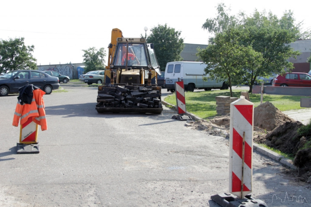 Remont ul. Karlińskiej 29.06.2012