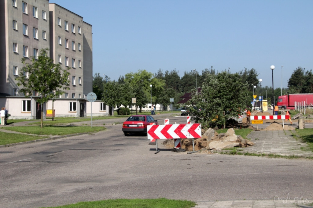 Remont ul. Karlińskiej 29.06.2012