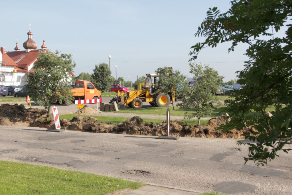 Remont ul. Karlińskiej 29.06.2012