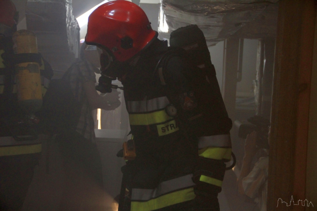 Ćwiczenia straży pożarnej w szczecineckim Szpitalu 29.06.2012