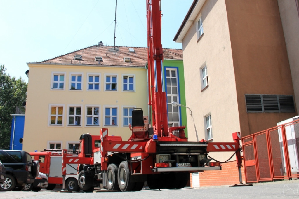 Ćwiczenia straży pożarnej w szczecineckim Szpitalu 29.06.2012