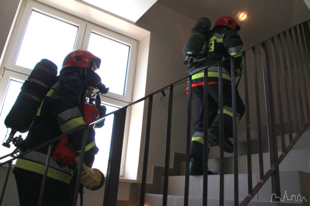 Ćwiczenia straży pożarnej w szczecineckim Szpitalu 29.06.2012