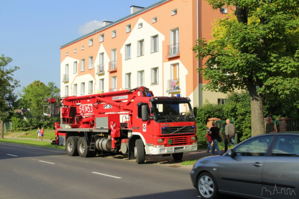Szczecińska 33 interwencja Straży Pożarnej 06.07.2012