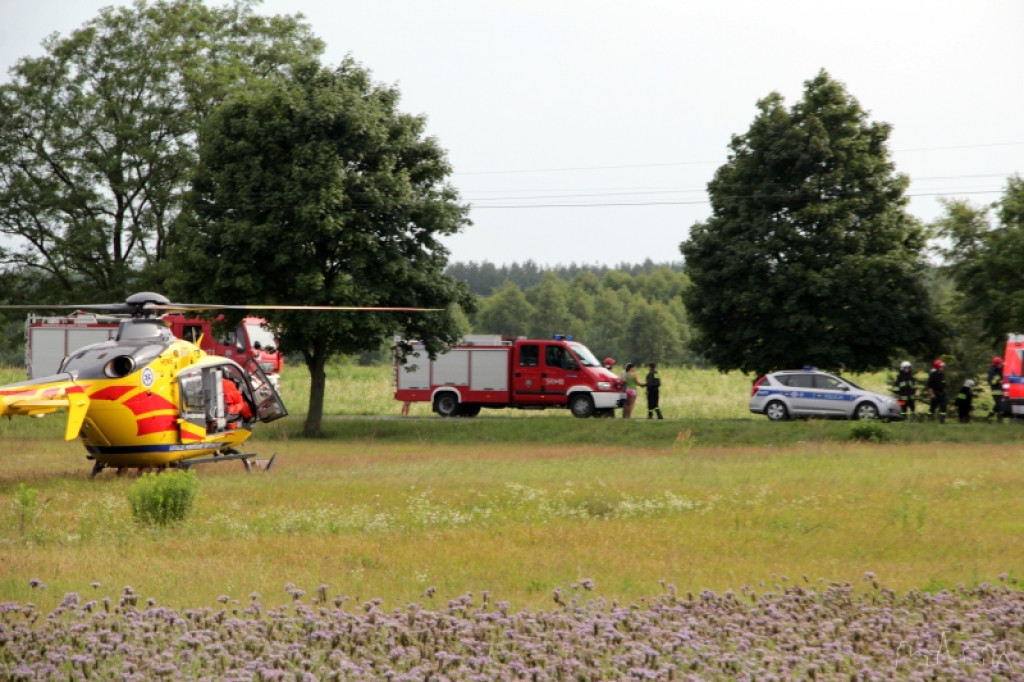 Wypadek Gwda - Czarne 07.07.2012