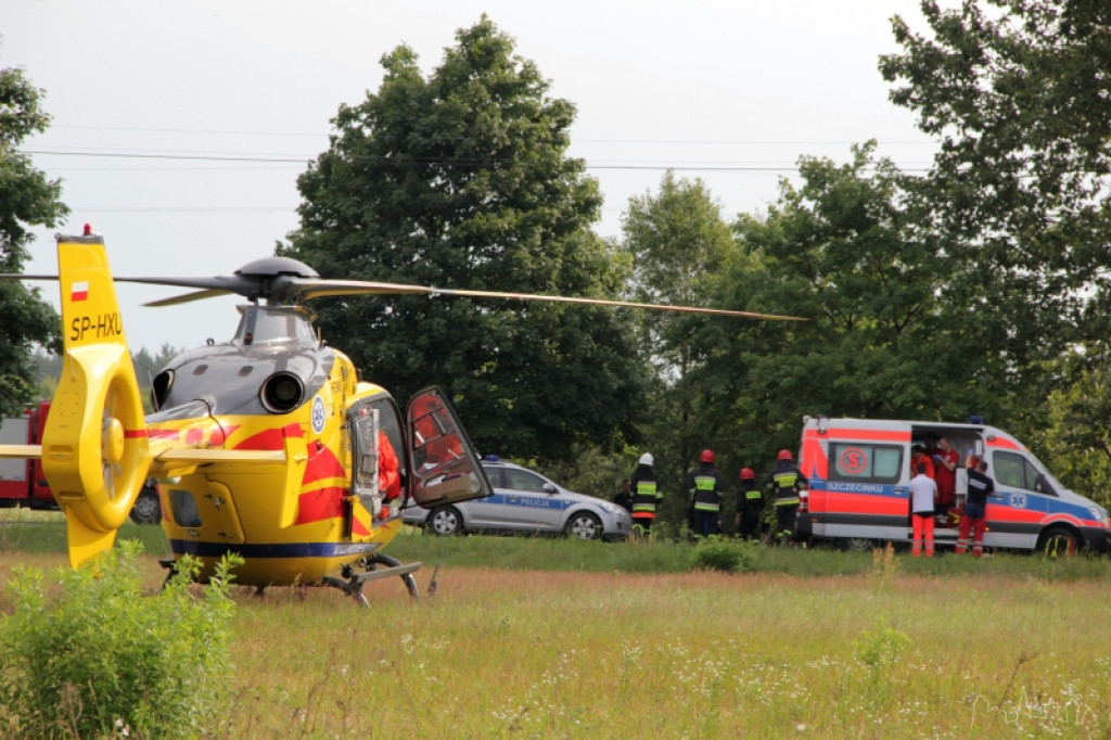 Wypadek Gwda - Czarne 07.07.2012