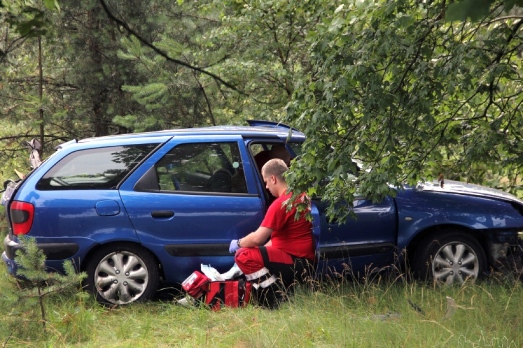 Wypadek Gwda - Czarne 07.07.2012