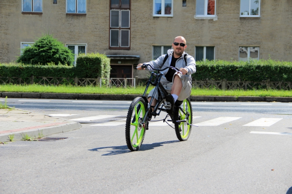 Zbudował swój rower