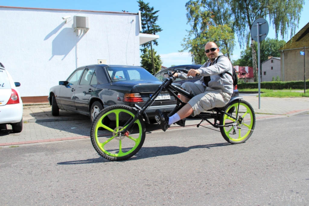 Zbudował swój rower