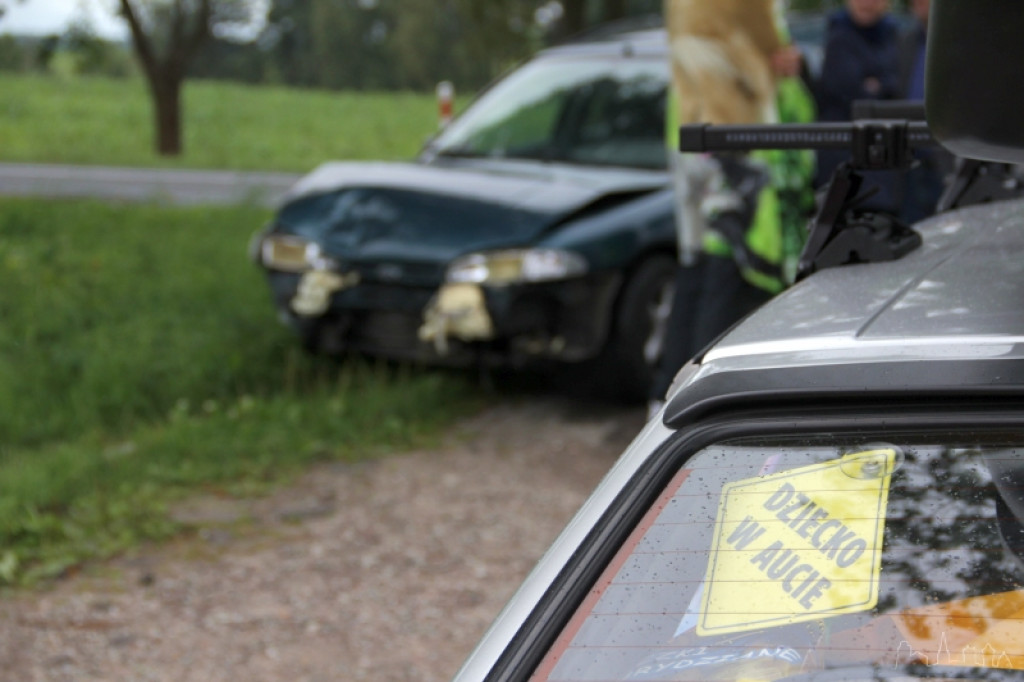 Kolizja koło Dalęcina 14.07.2012