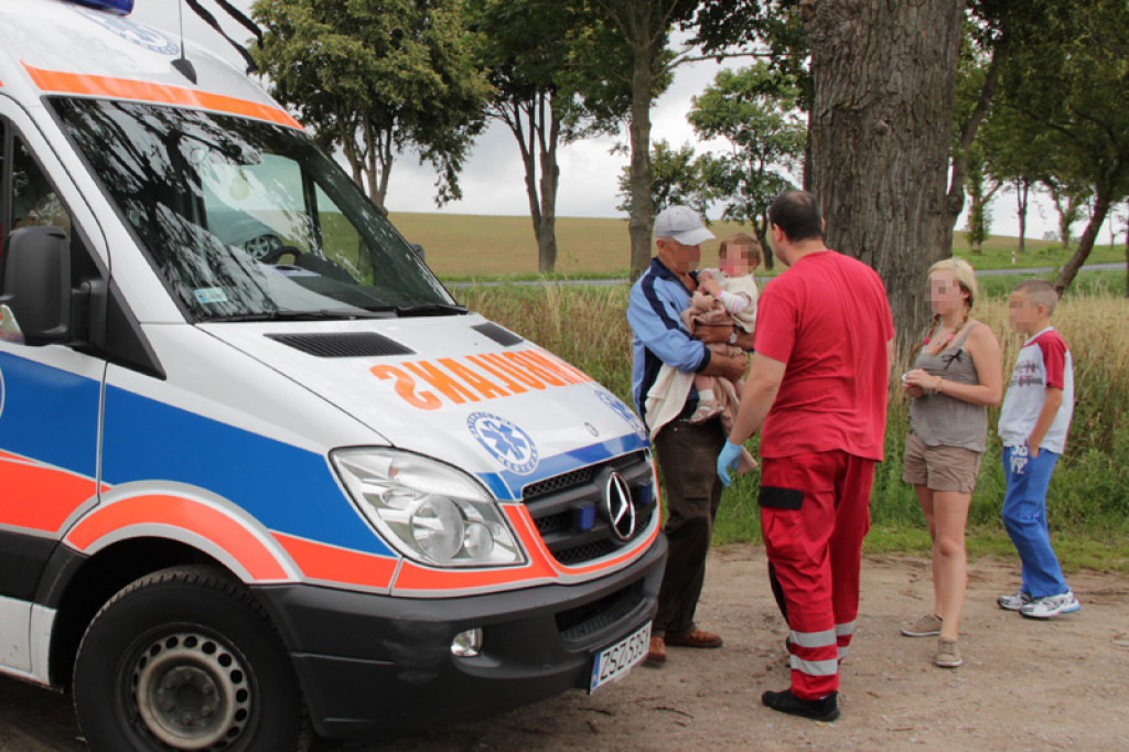 Kolizja koło Dalęcina 14.07.2012