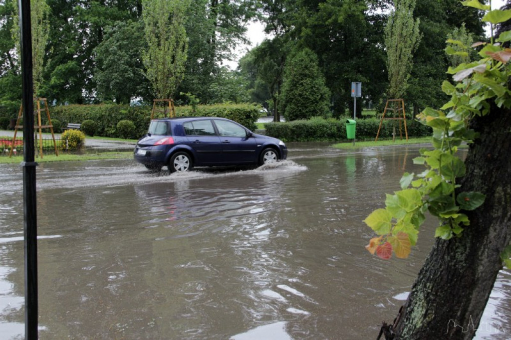Krajobraz po ulewie 19.07.2012