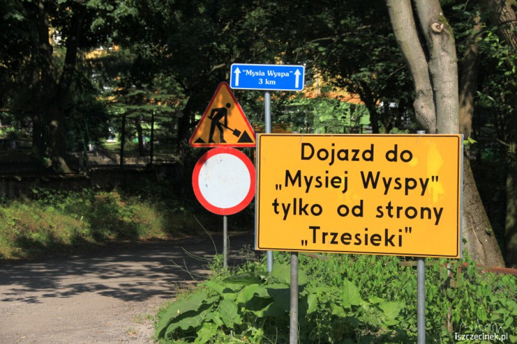 Dojazd na Mysią Wyspę 26.07.2012