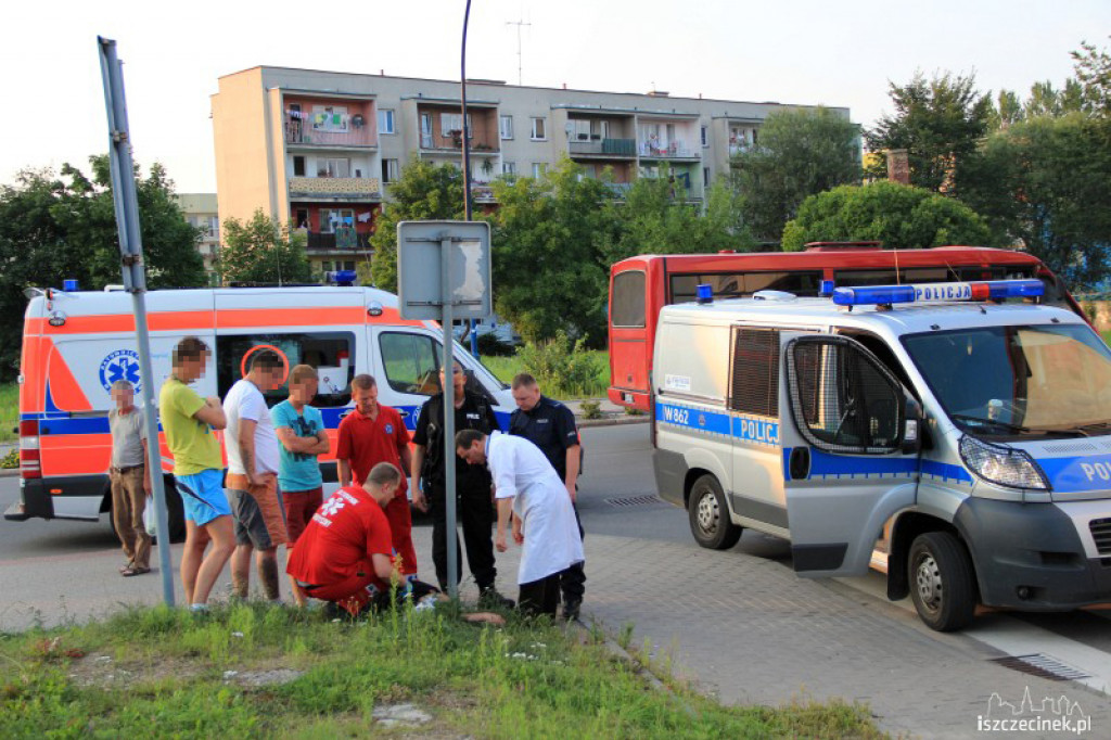 Młody mężczyzna znaleziony na Lipowej