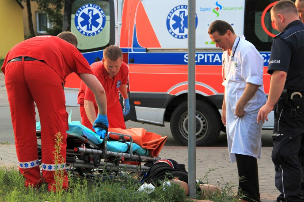 Młody mężczyzna znaleziony na Lipowej