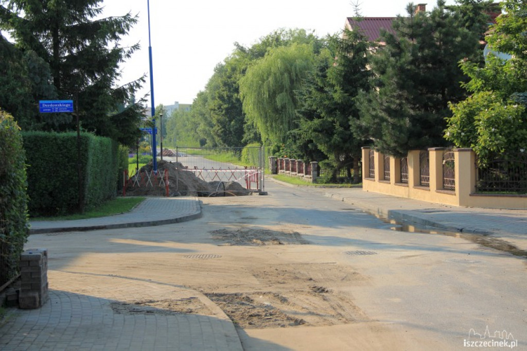 Utrudnienia na Derdowskiego 28.07.2012