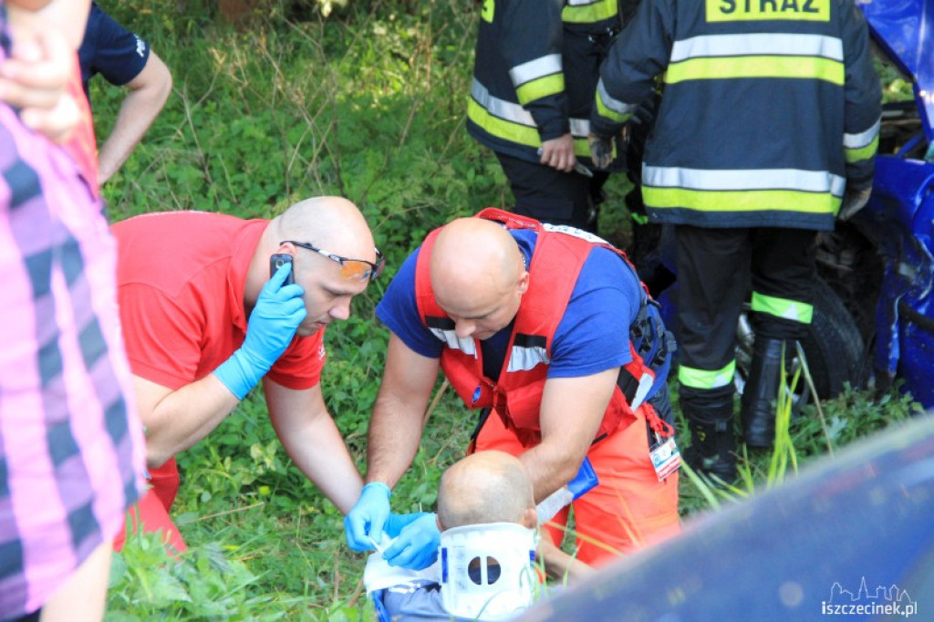 Wypadek na ul. Pilskiej 02.08.2012