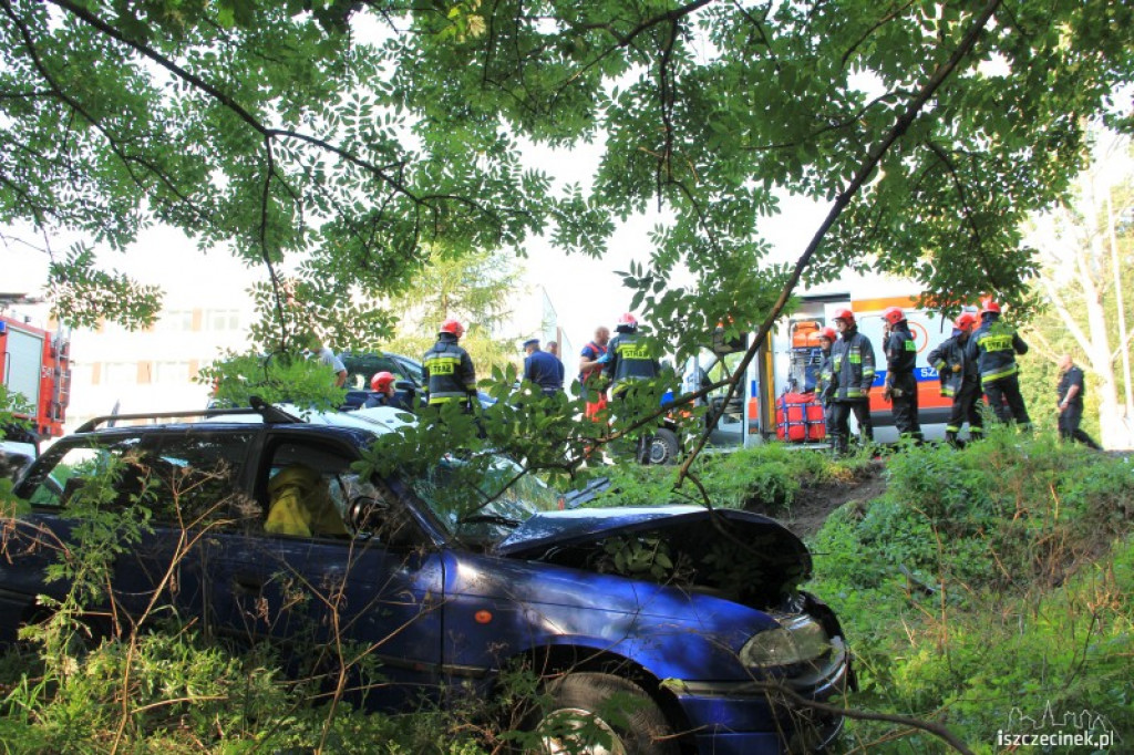 Wypadek na ul. Pilskiej 02.08.2012