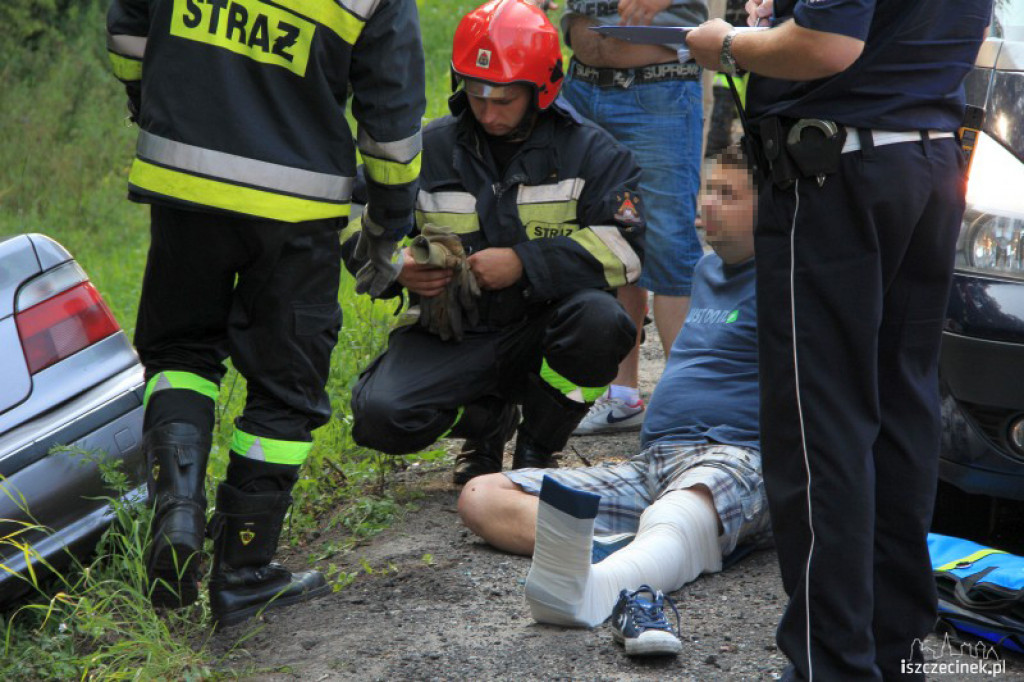 Wypadek na ul. Pilskiej 02.08.2012