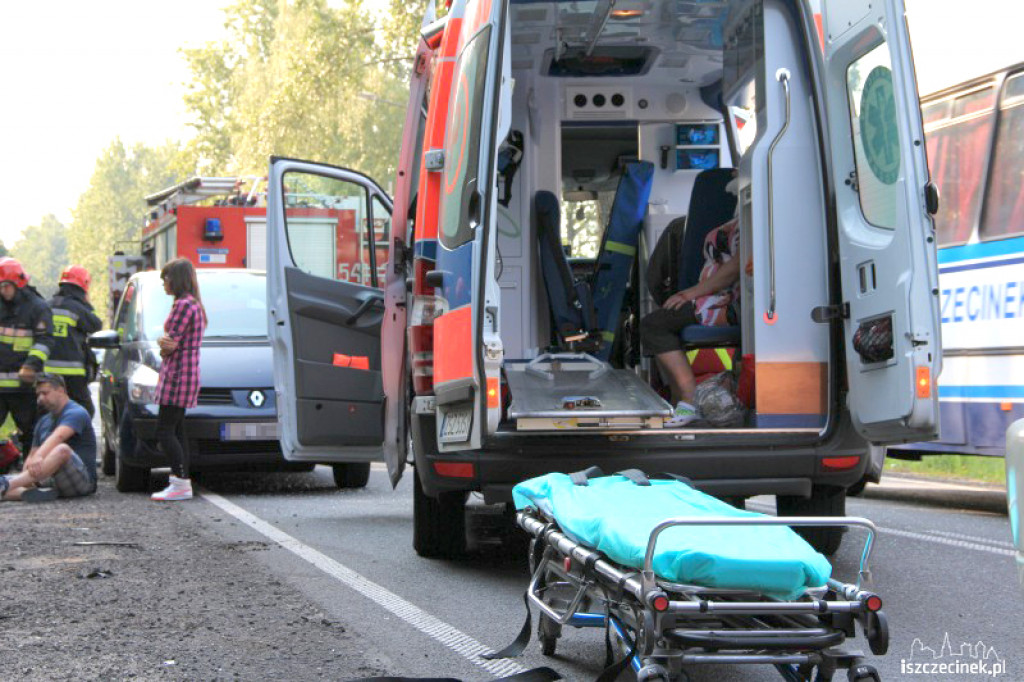 Wypadek na ul. Pilskiej 02.08.2012