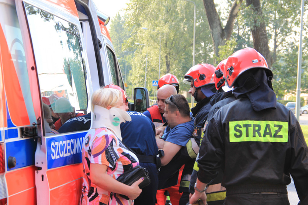 Wypadek na ul. Pilskiej 02.08.2012