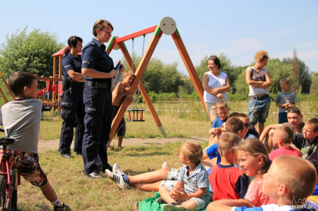 MOPS i Policja zorganizowali zajęcia dla dzieci 02.08.2012