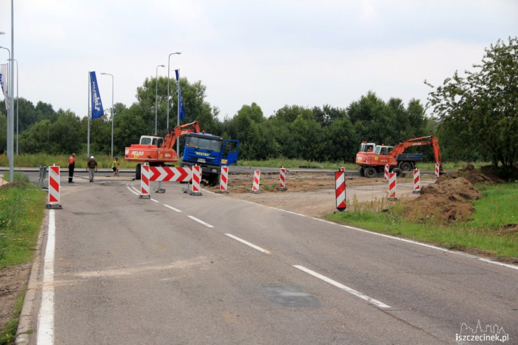 Zmiana organizacji ruchu przy małej obwodnicy 03.08.2012